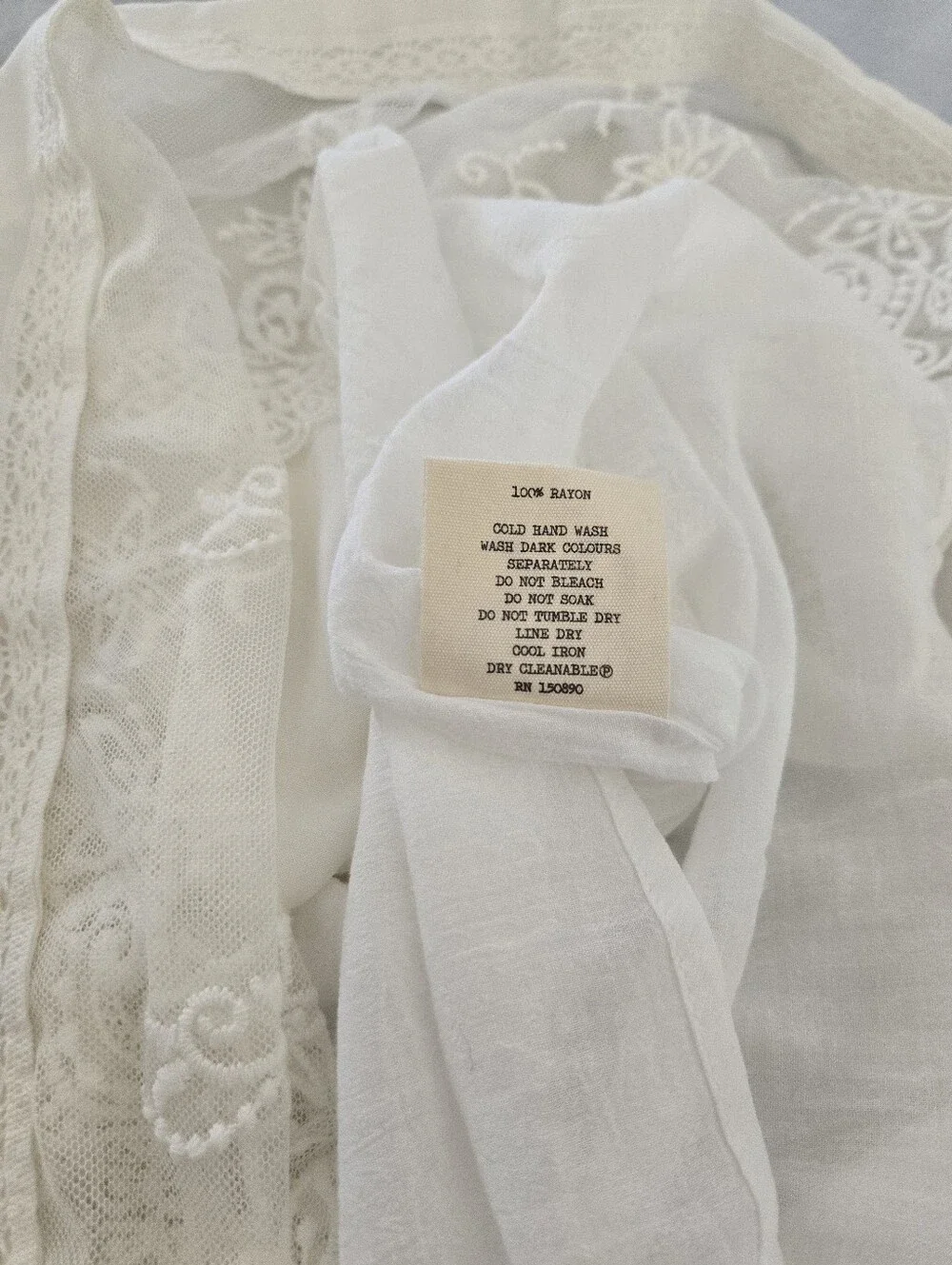 Spell Peaches Slip Dress SZ L NWT